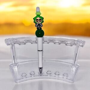 Bettlejuice refillable beaded pen